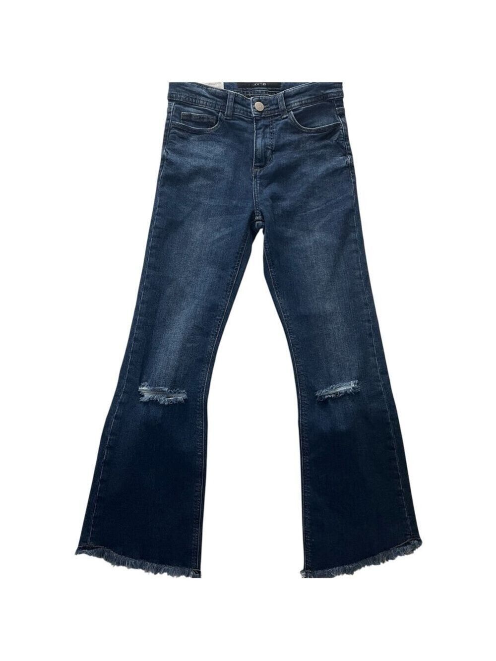 NWT Joe's Jeans Girls 'The Molly' Distressed Flare Jeans Size 8